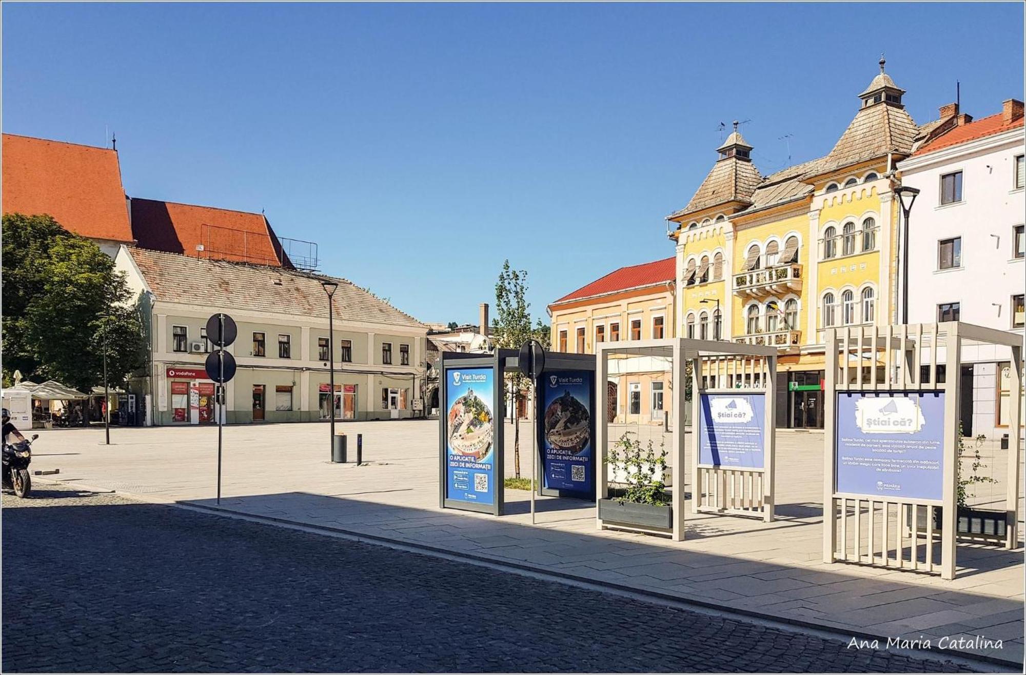 Casa Thaja Centru Appartement Turda Buitenkant foto